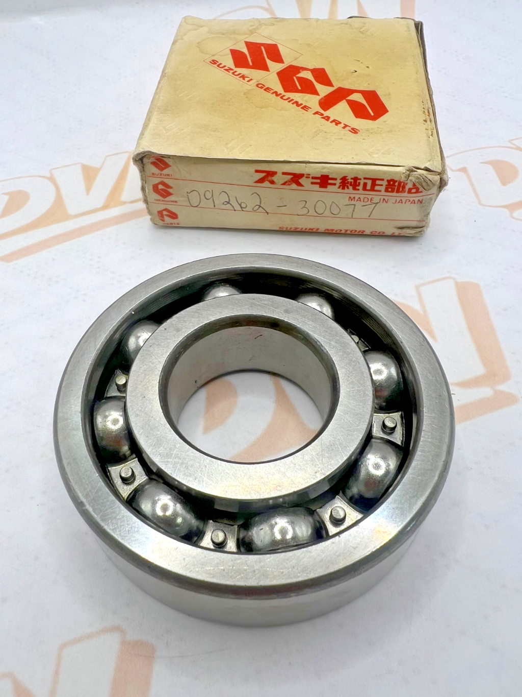 09262-30077  09262-30070 DR250 GN250 RH CRANK BEARING B1 30X72X19 BEARING NOS OE