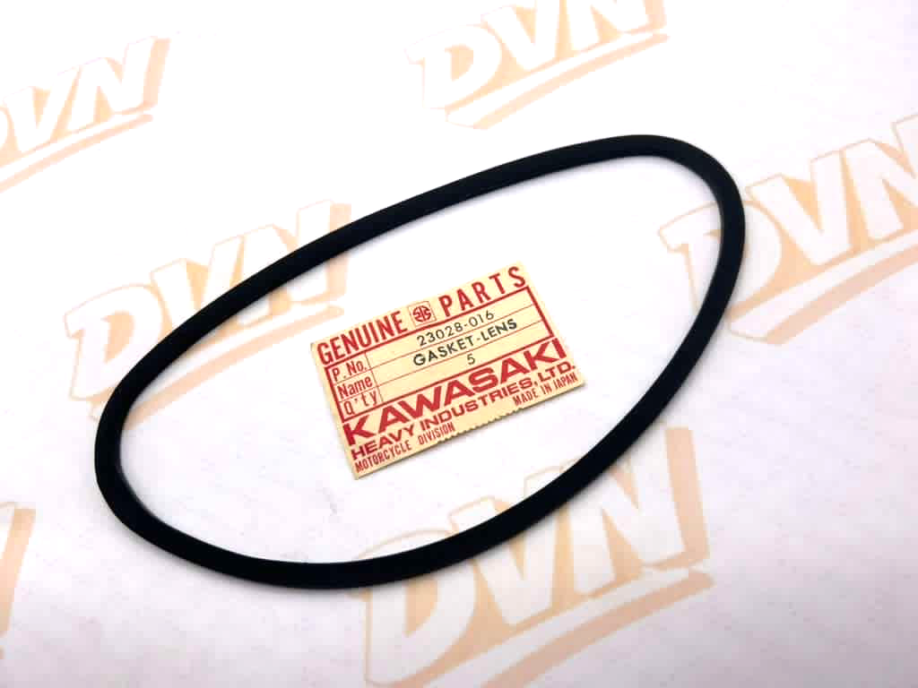 Kawasaki NOS NEW 23028-016 Tail Lamp Light Lens Gasket H1 H2 S2 F3 F4 F5 F7 F9