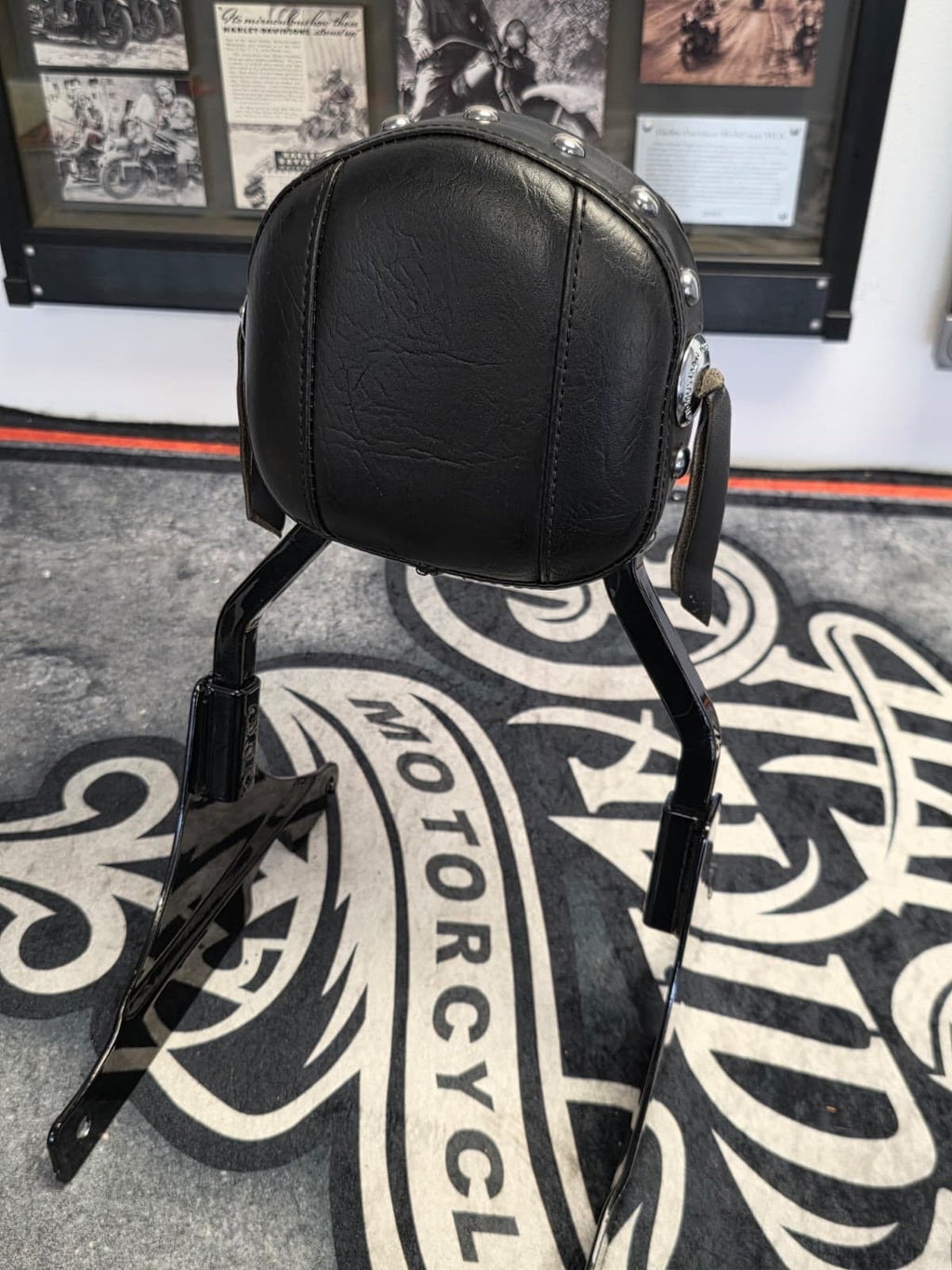 FXSTS Harley-Davidson Springer Softail 93-99 TALL Sissy Bar Backrest Black
