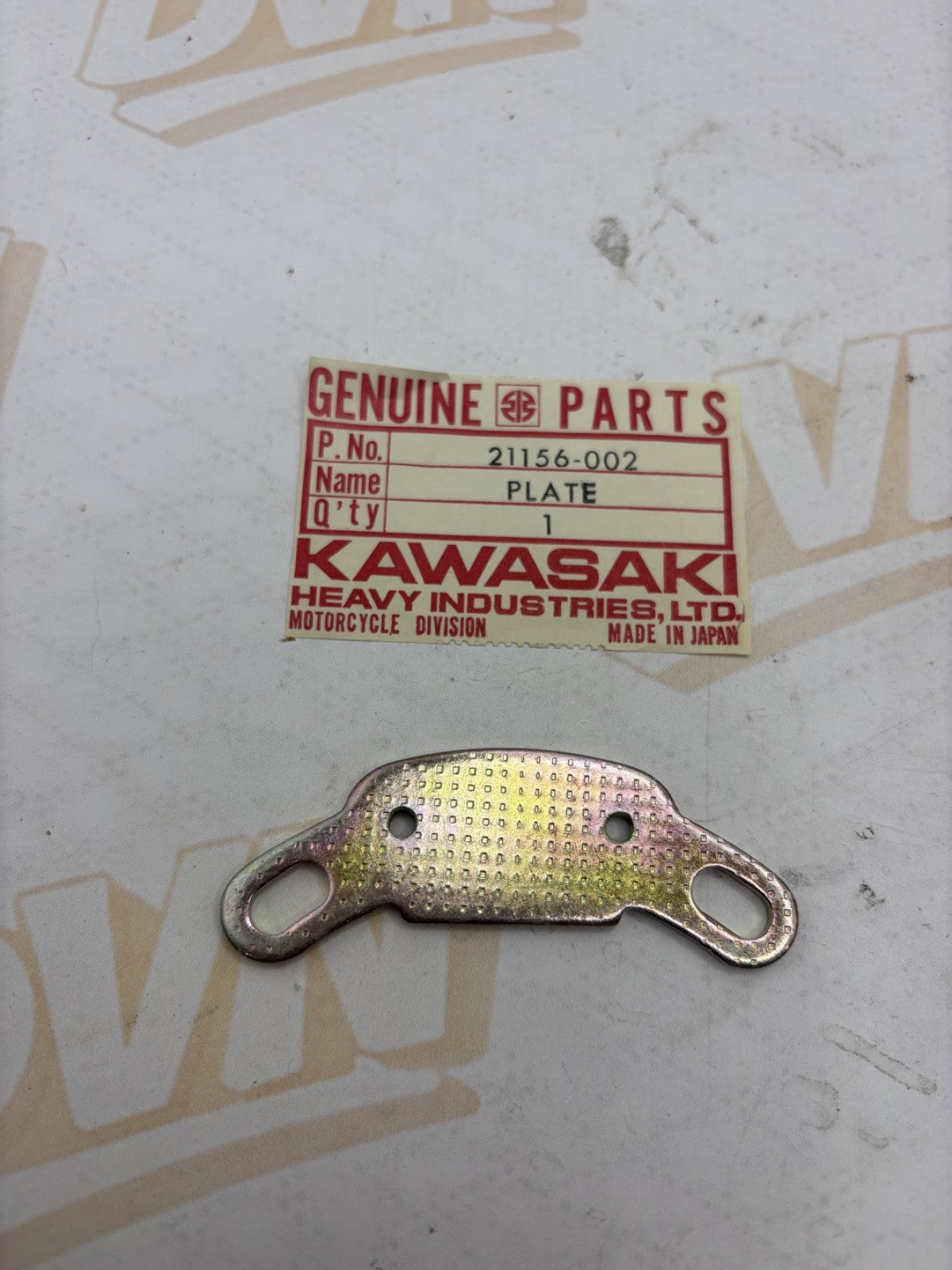 Kawasaki H2 750 H1D   21156-002 Pick Up Plate H1D  CDI Triplestuff