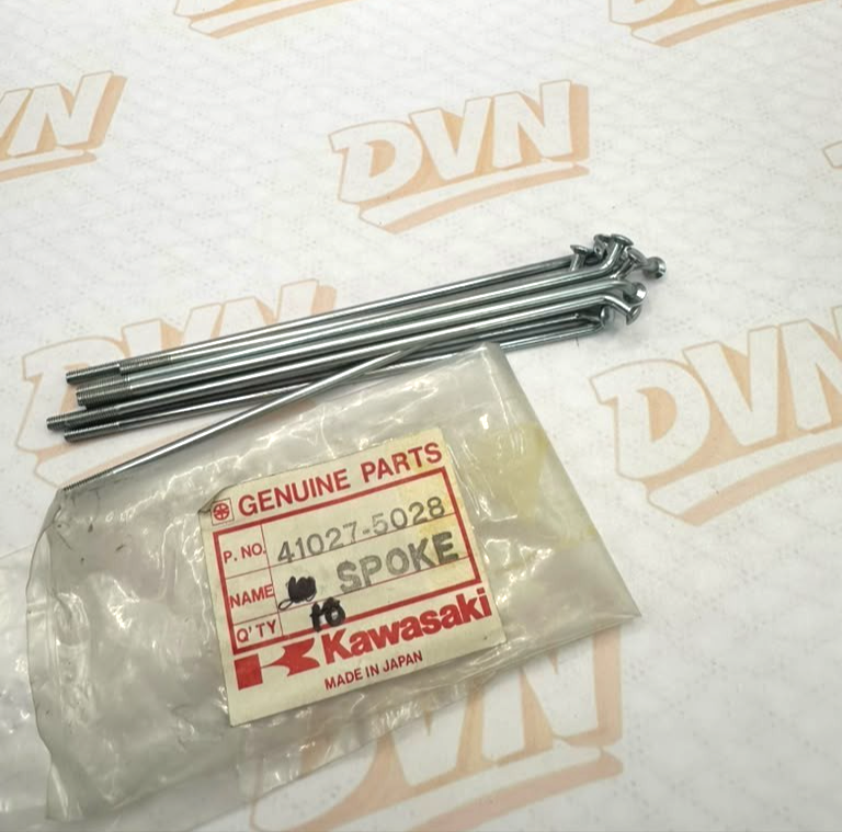 Kawasaki NOS NEW 41027-5028  Spoke (10)