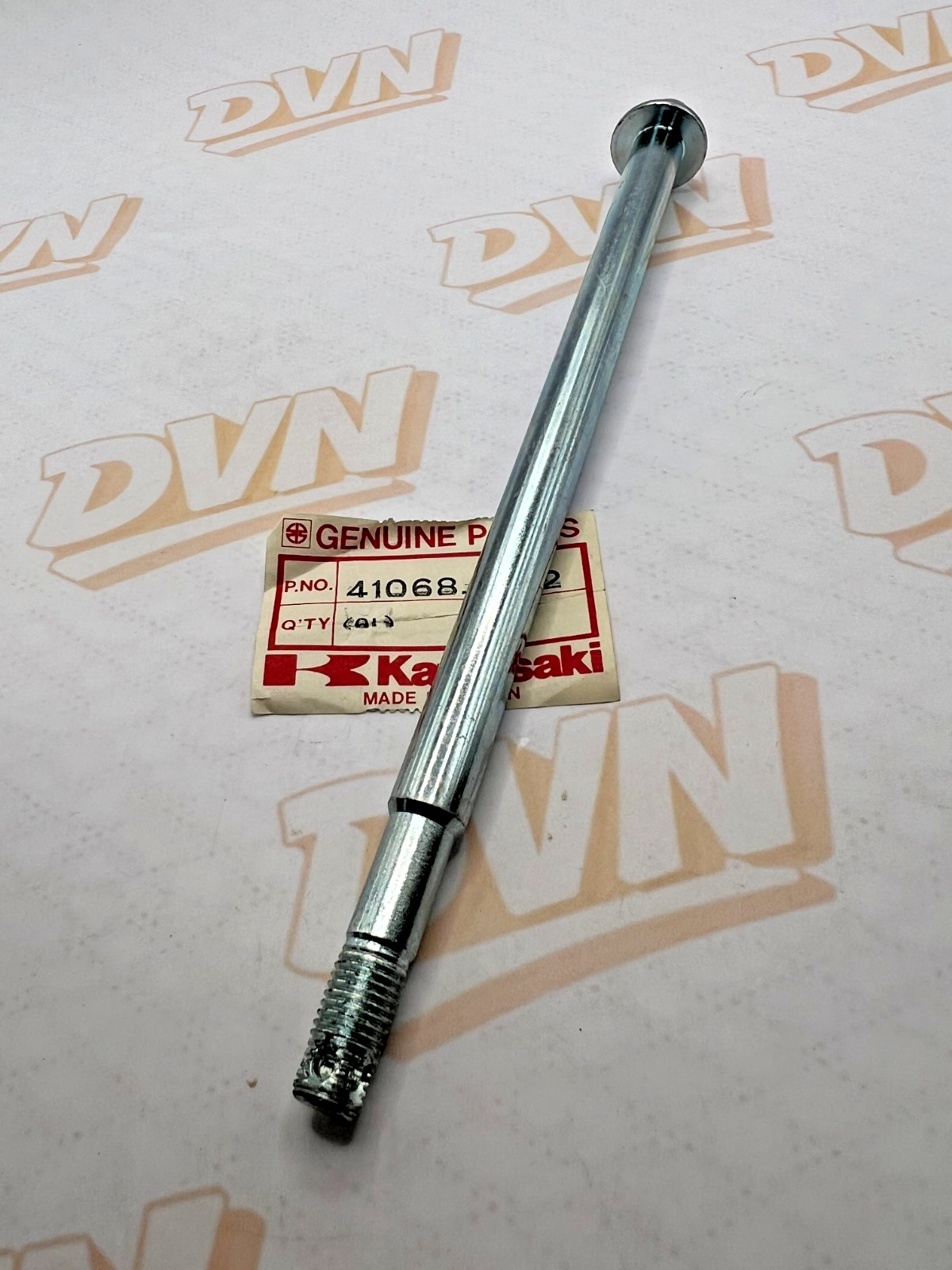 Kawasaki NOS NEW 41068-1032 Rear Axle G4 G5 KE KV