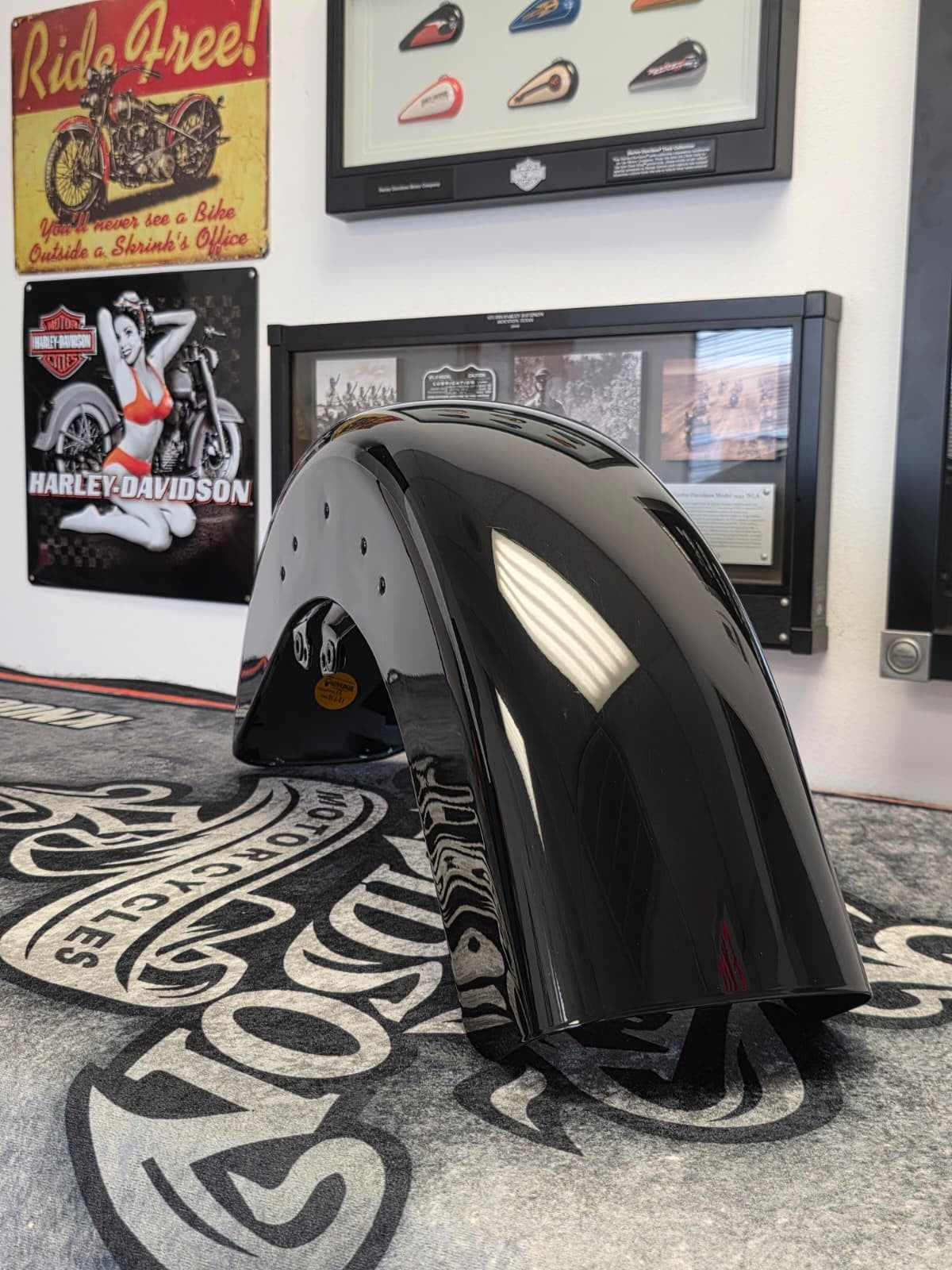 OEM HARLEY 2021 CVO LIMITED STREET GLIDE FRONT FENDER VIOLET FADE '14-23 TOURING