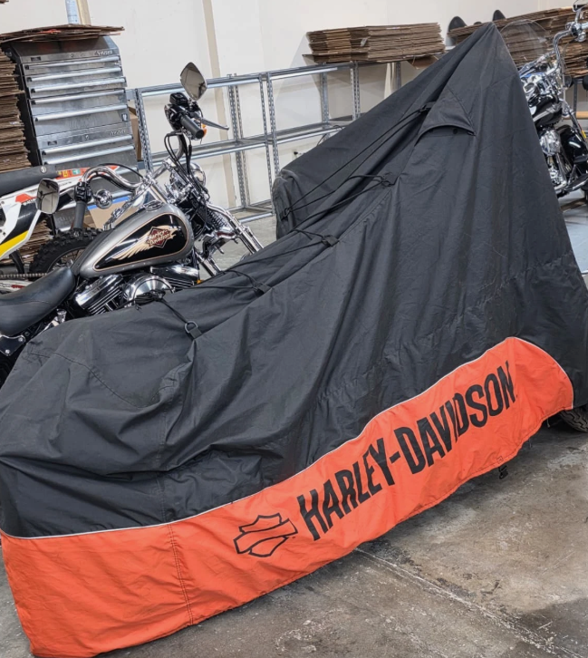 GENUINE HARLEY DAVIDSON INDOOR/OUTDOOR BIKE COVER HARDLY  93100022 WATERPROOF