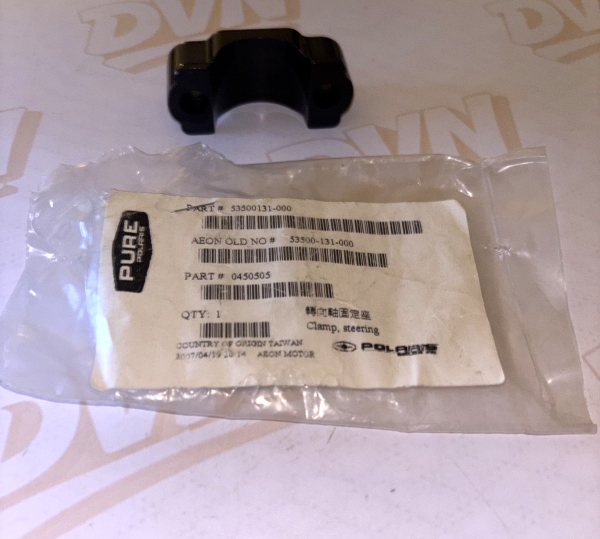 0450505 POLARIS OEM STEERING SHAFT BRACKET