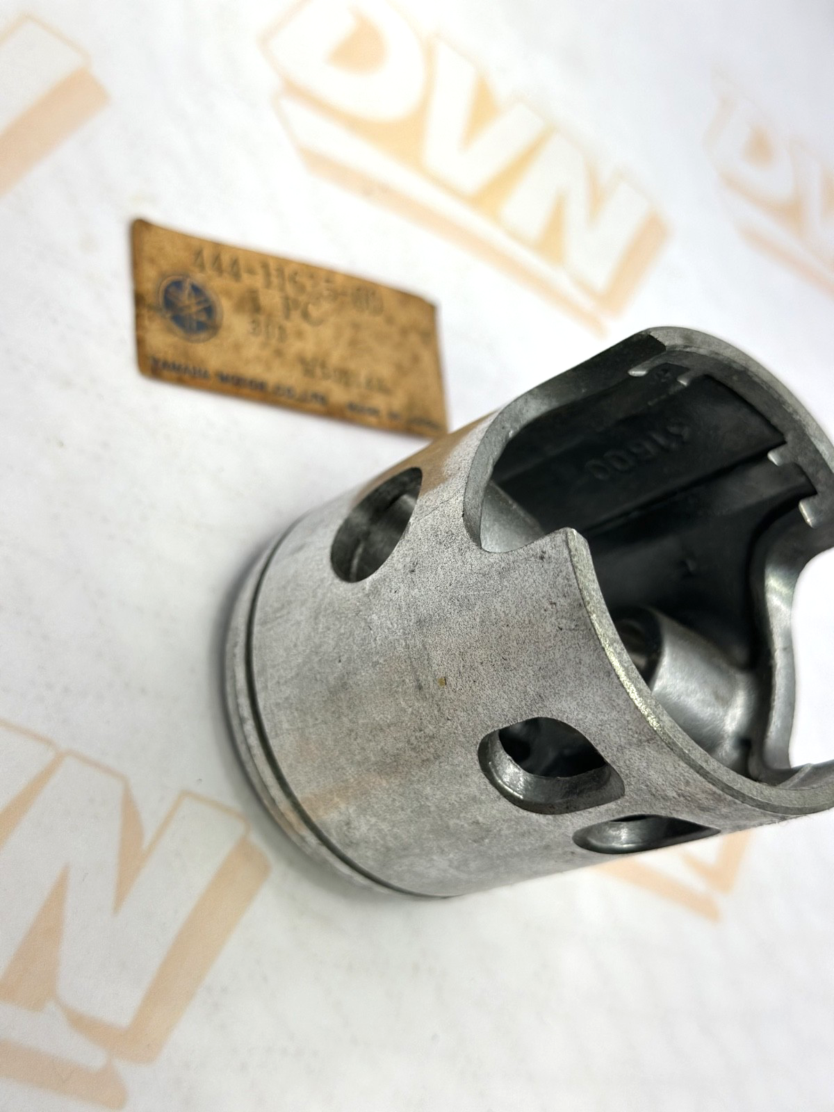 New Yamaha OEM NOS PISTON / 444-11635-00 / .25mm OVER / DT125 1974-75