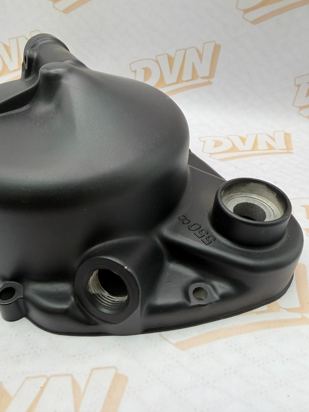 NOS 1975 Suzuki TC125 OEM Clutch Cover Engine Side Cover Assy 11300-28860