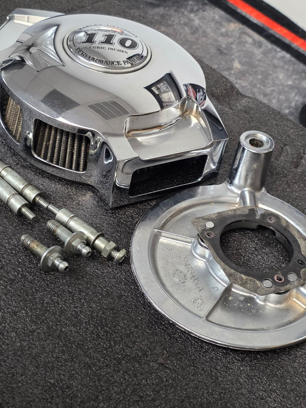 Harley air FILTER cover SCREAMIN EAGLE SPRINGER 07-09 GLIDE CVO 2008