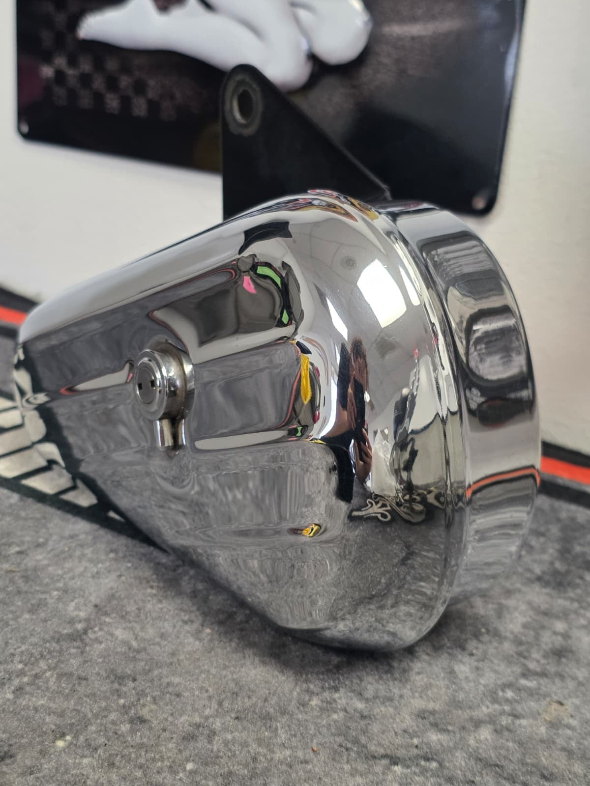 Harley Davison softail  Chrome Toolbox