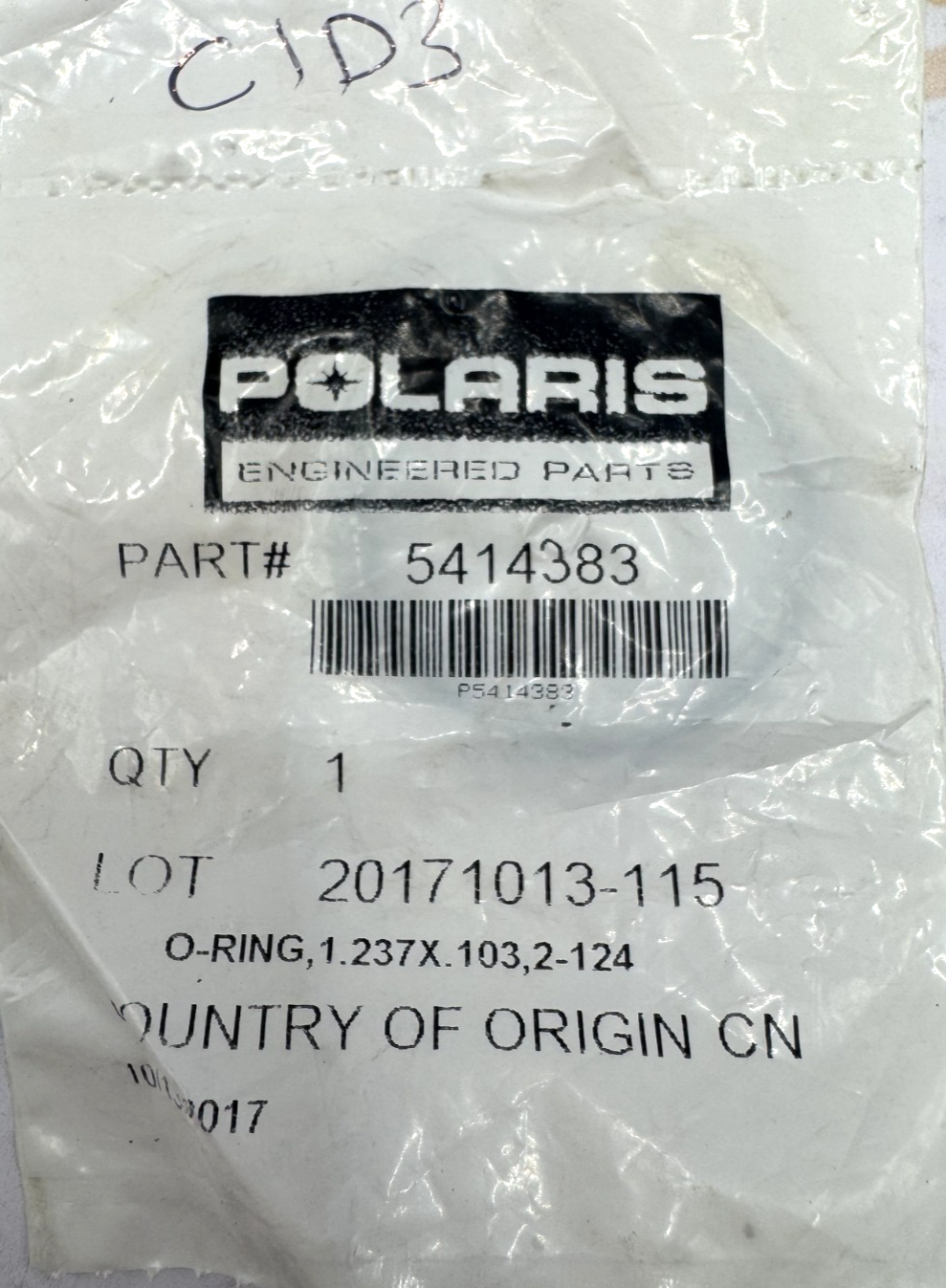 NEW OEM O-Rings Part (5414383)