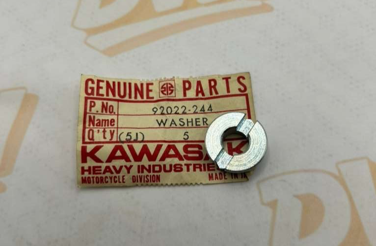 NEW GENUINE KAWASAKI 92022-244 WASHER, BREAKER GOVERNOR Police KZ1000