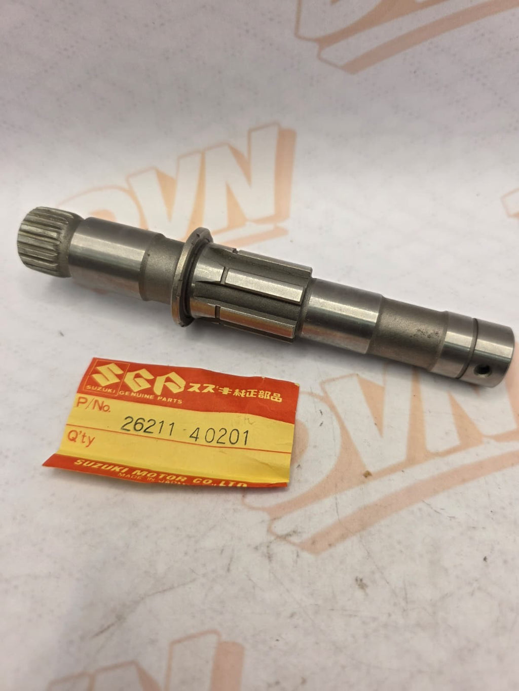 SUZUKI 26211-40201 KICK STARTER SHAFT RM125 1981