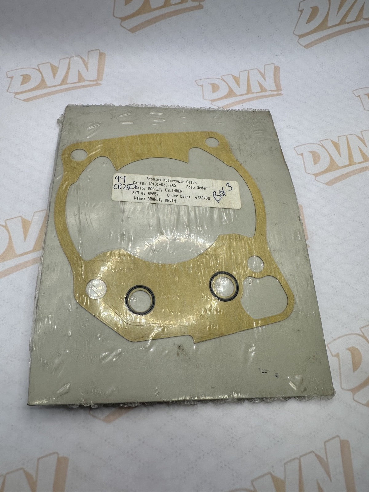 Honda Genuine 12191-Kz3-880 - 12191-Kz3-880