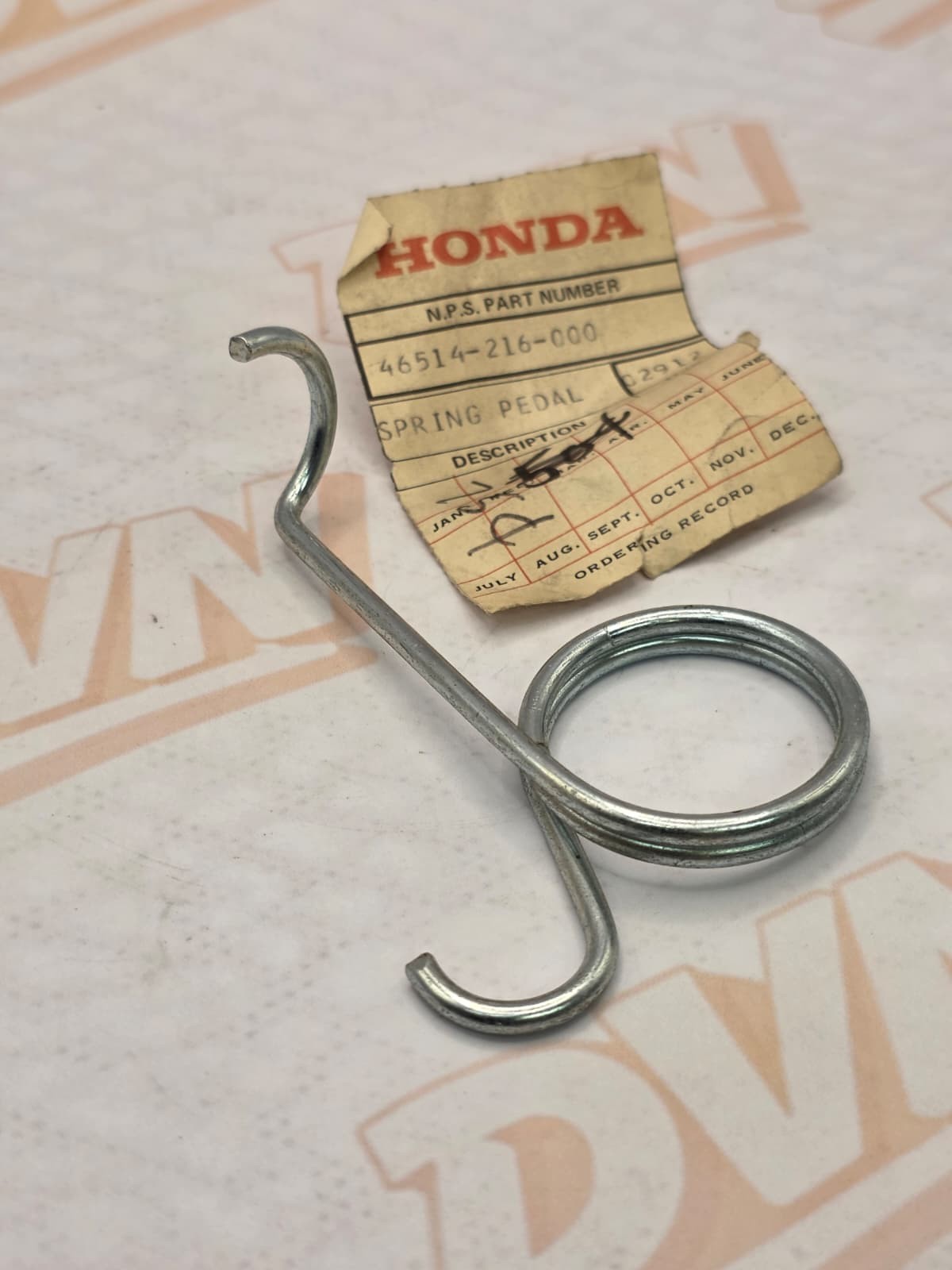 Honda Spring 46514-216-000 - CB160 CL160 CB93 Rear Brake Pedal GENUINE NOS