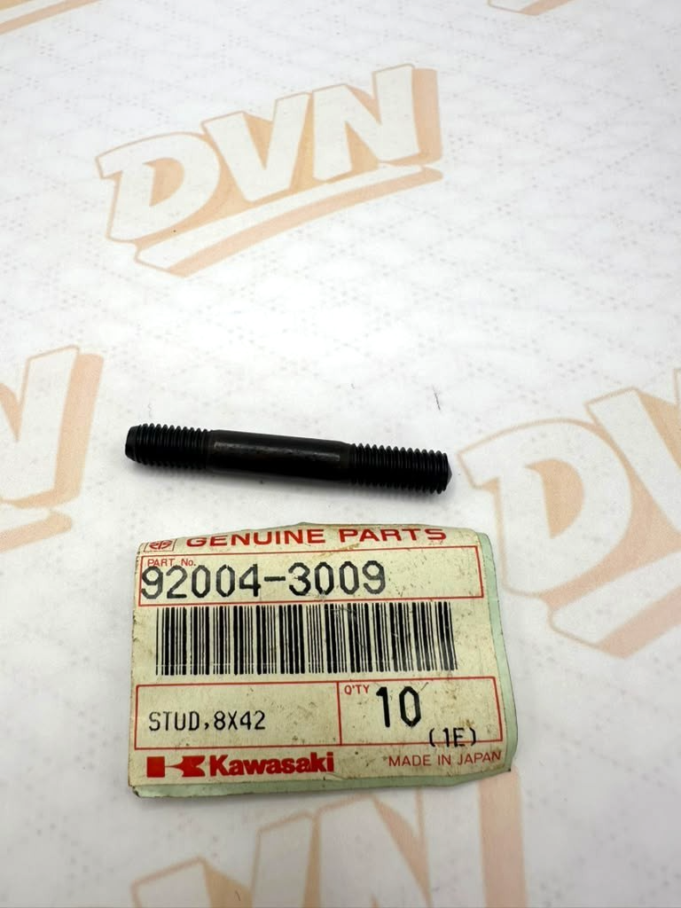 Kawasaki STUD,8X42 92004-3009 OEM NEW