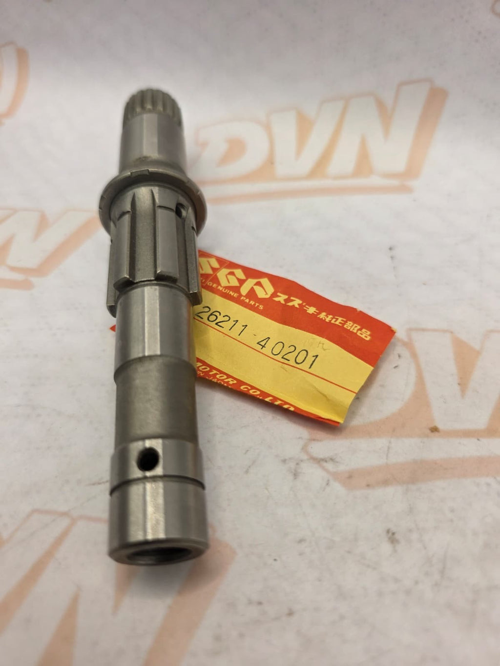 SUZUKI 26211-40201 KICK STARTER SHAFT RM125 1981
