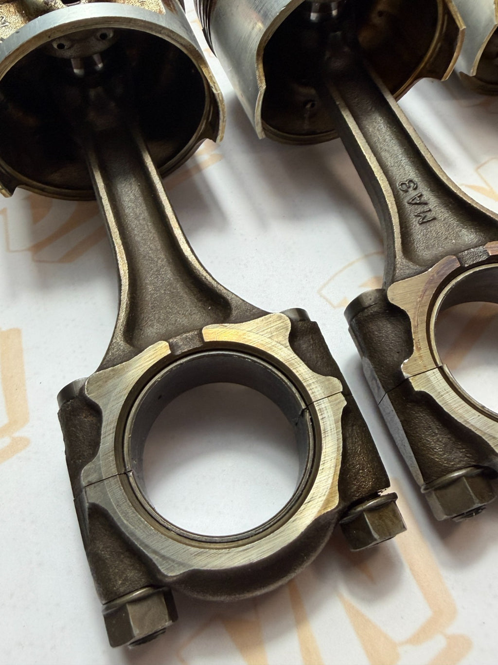 1983 Honda CB1000 OEM Engine Pistons Rings Connecting Rod Assembly 13101-MG1-670