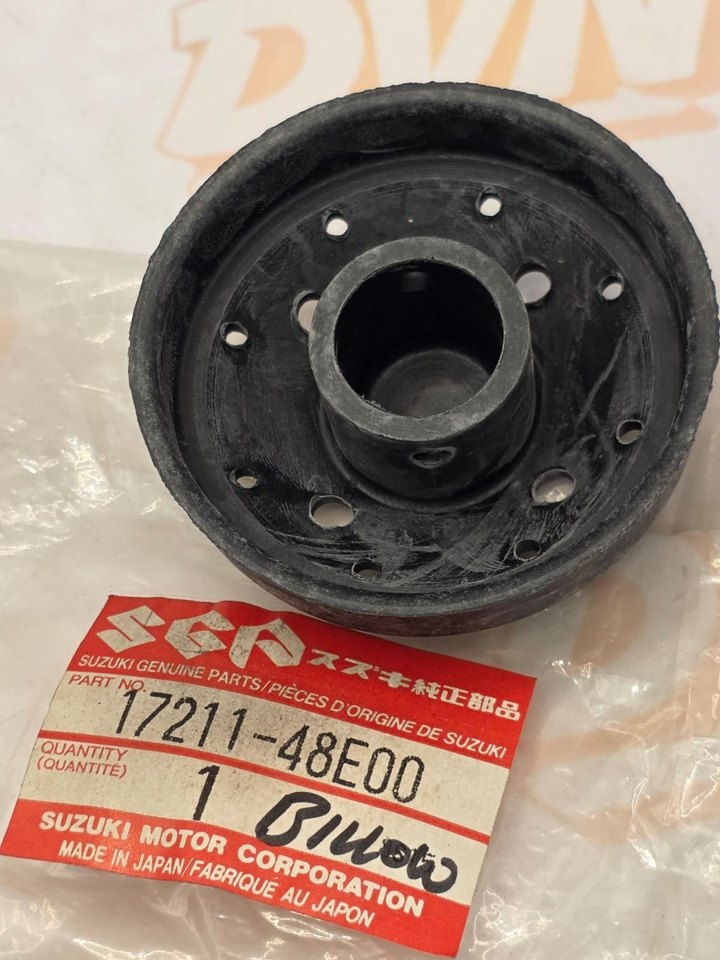 Suzuki OEM Part 17211-48E00 CAP CANISTER