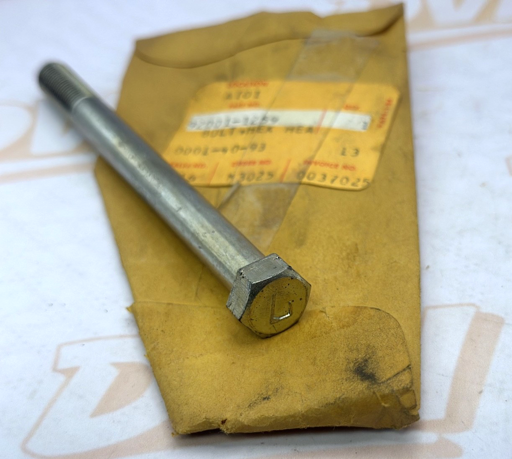 NOS OEM Kawasaki 1974-76 KX250 1975 1976 KX400 Hex Head Bolt 92001-1259 AHRMA
