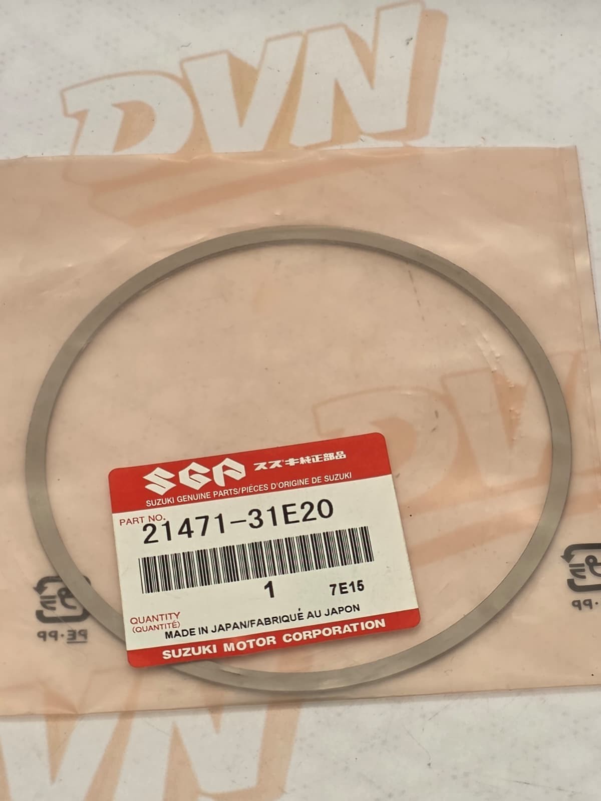 CLUTCH WAVE WASHER SEAT 21471-31E20 2005 SUZUKI GSX-R600