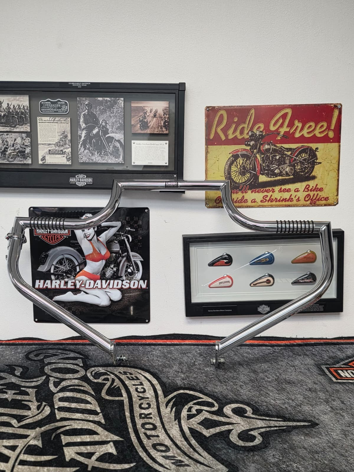 Engine Guard 07-09 Harley Davidson FXSTSSE CVO Softail Springer, BREAKOUT 13-14