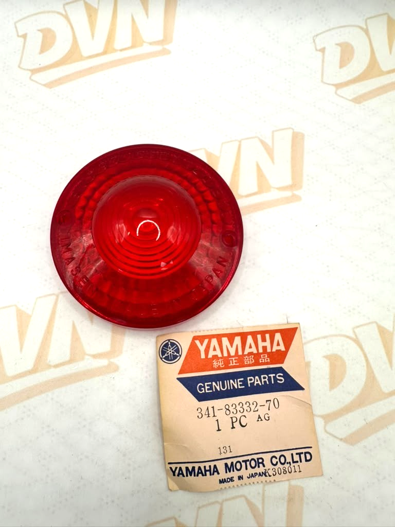 NOS Yamaha (RED) Flasher Lens TX RD OEM 341-83332-70-00