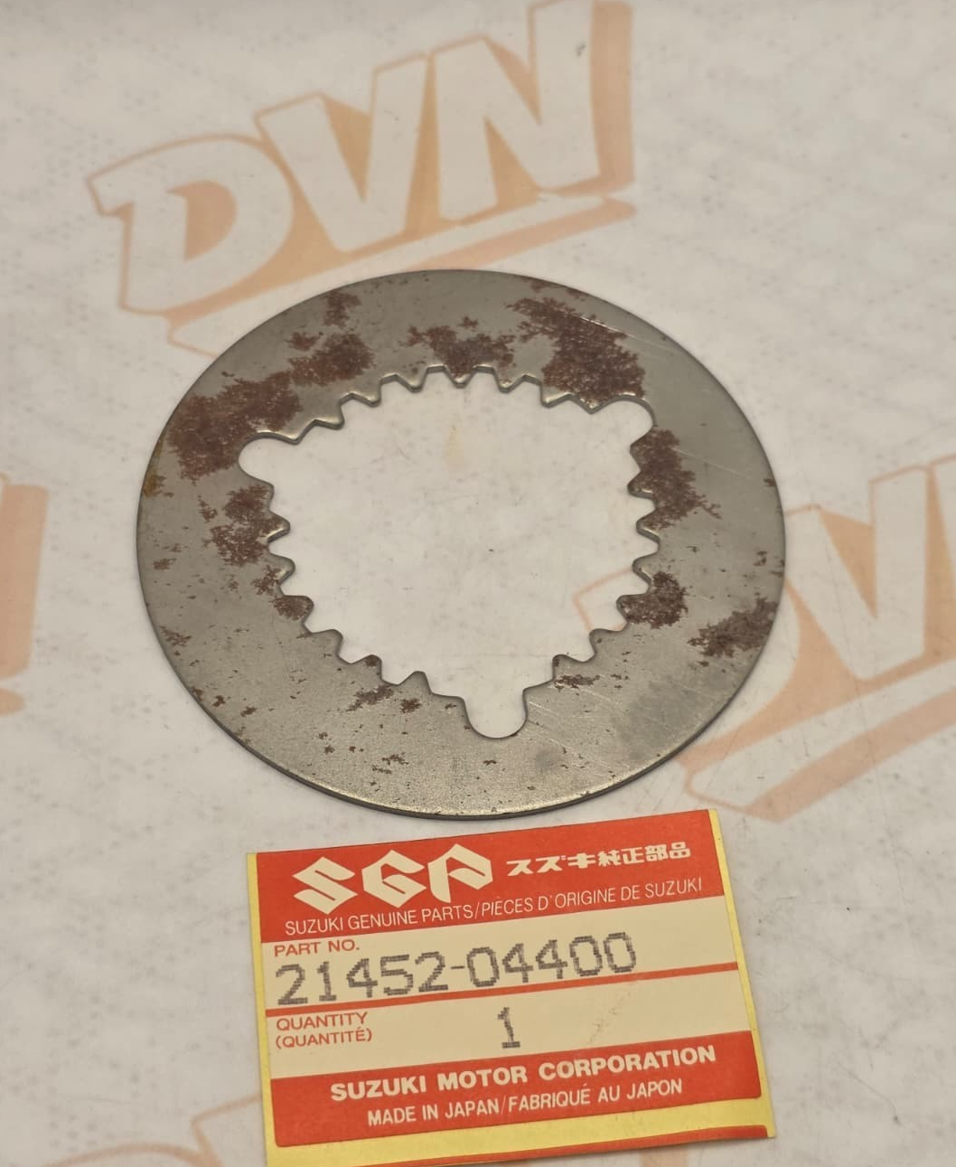 Suzuki OEM Part 21452-04400 PLATE,CLUTCH DRIVEN (NAS)