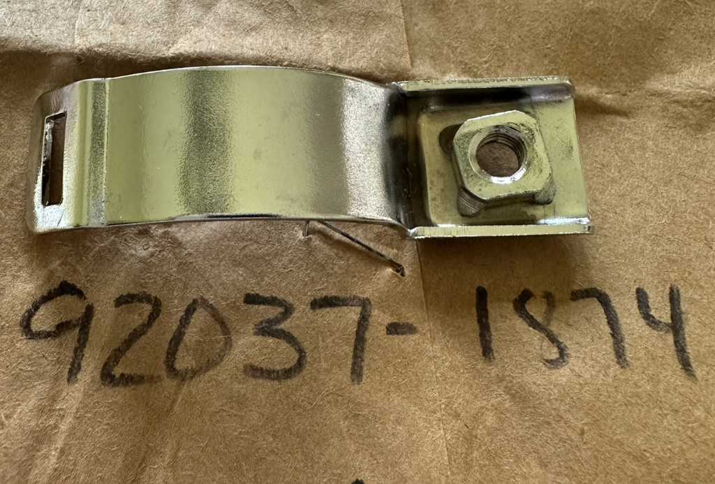 Kawasaki, NOS, VN1500, 1987-99, Clamp, # 92037-1874