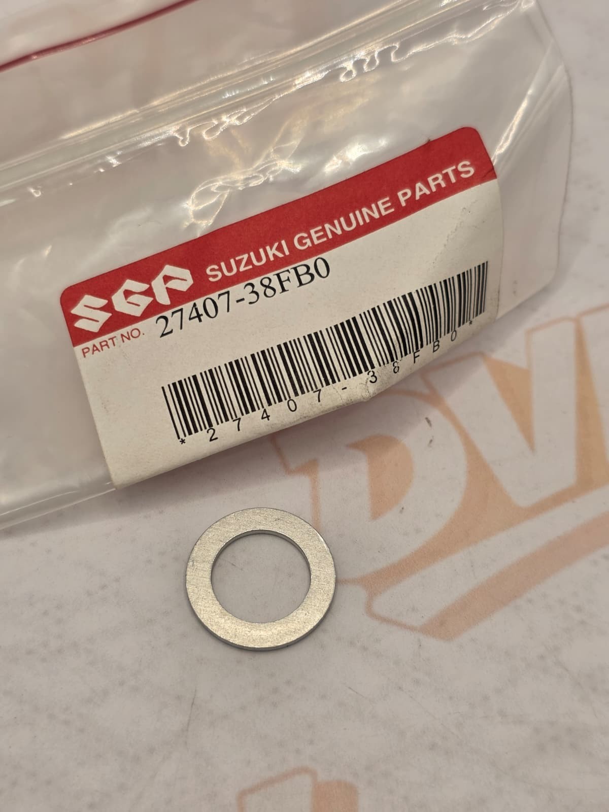 NOS GENUINE Suzuki 2005-2011 KINGQUAD LT 400 450 700 750 Washer 27407-38FB0