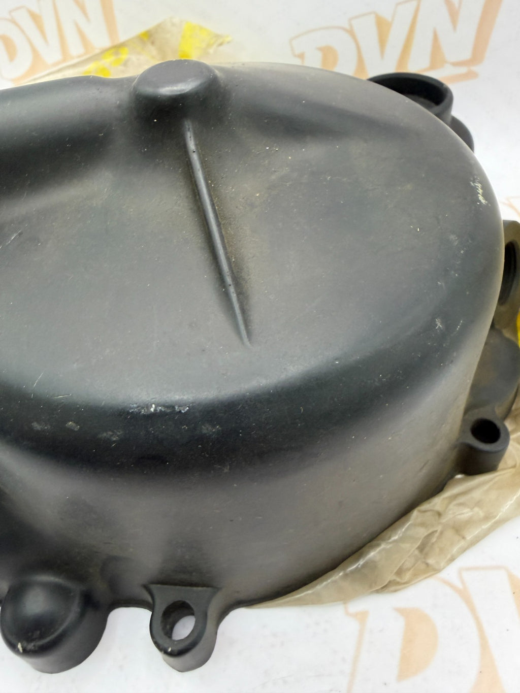 NOS 1975 Suzuki TC125 OEM Clutch Cover Engine Side Cover Assy 11300-28860