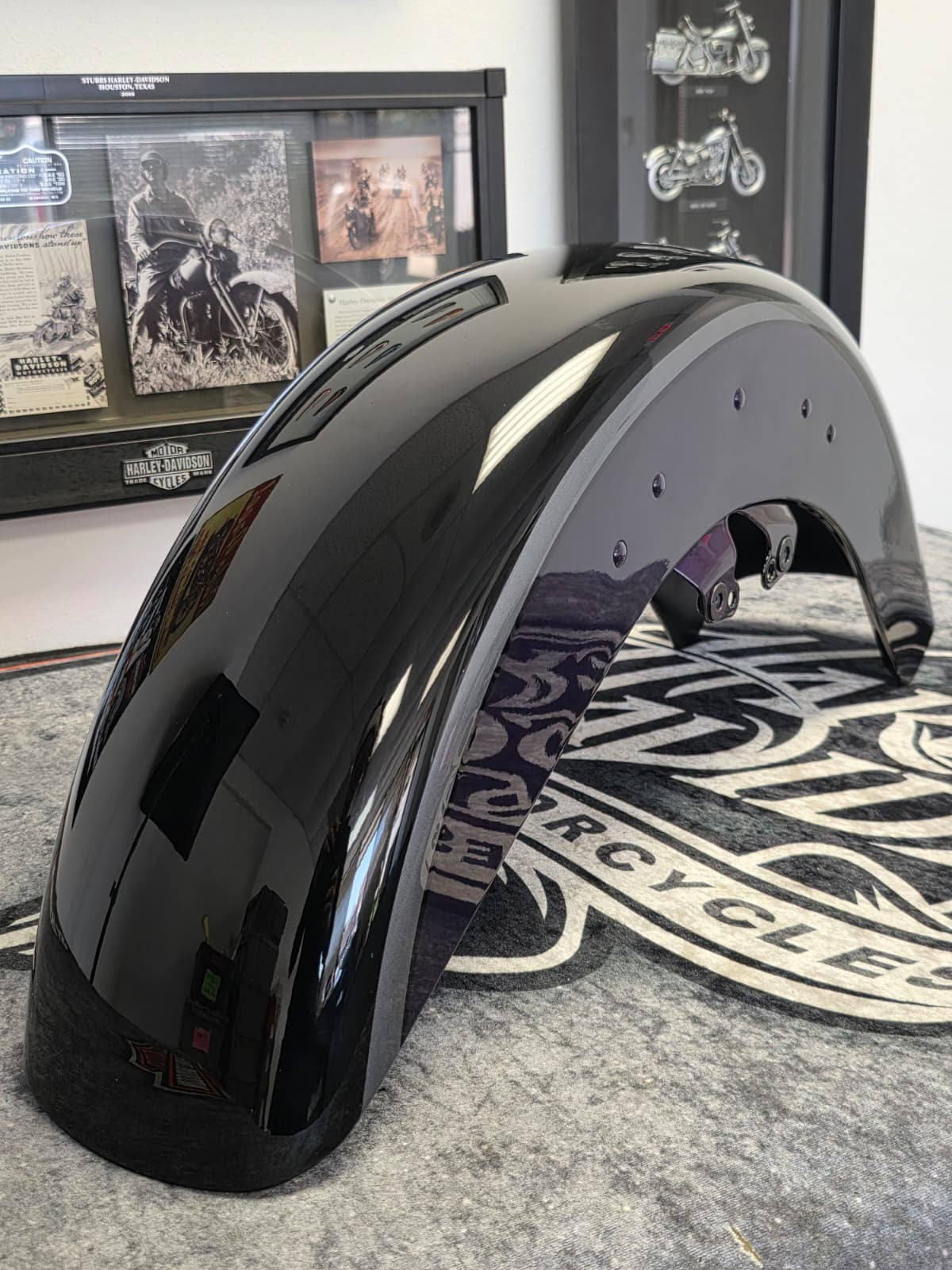 OEM HARLEY 2021 CVO LIMITED STREET GLIDE FRONT FENDER VIOLET FADE '14-23 TOURING