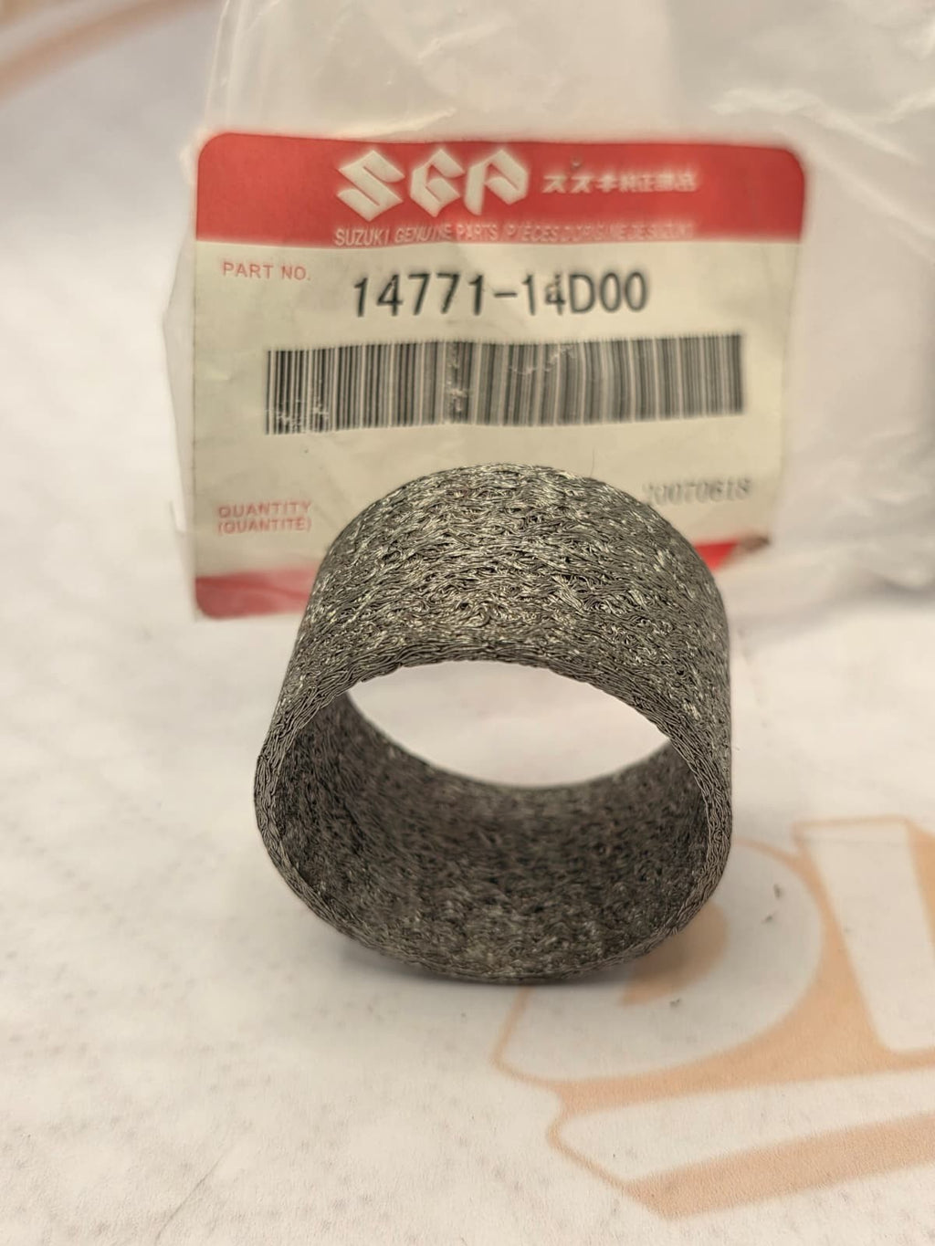 NOS OEM GENUINE SUZUKI GV DR VL VZ EXHAUST CONNECTOR 14771-14D00