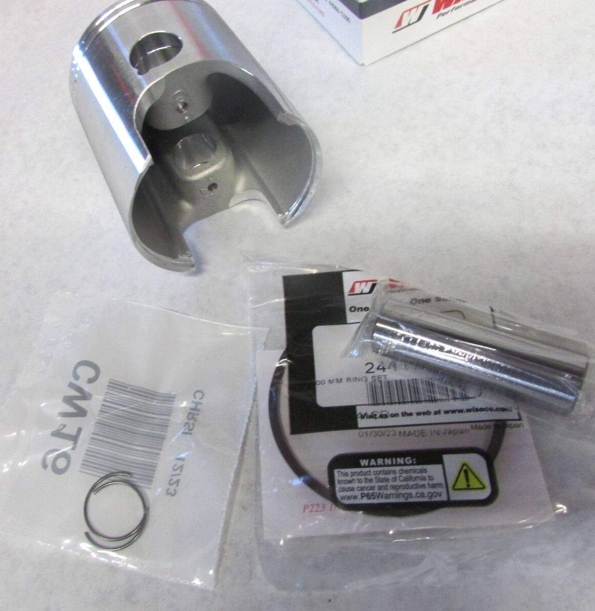 1978 1979  Suzuki PE175 wiseco piston and ring set  63.50 mm