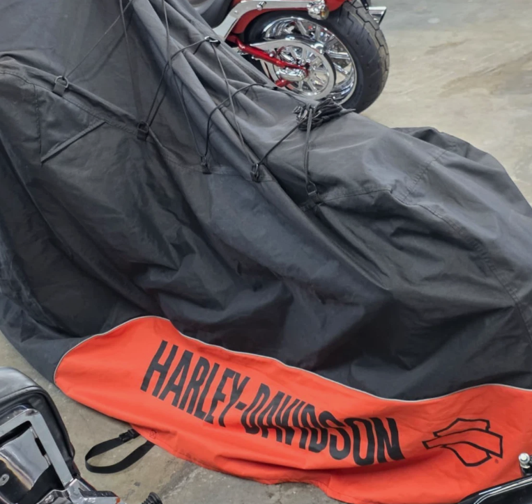 GENUINE HARLEY DAVIDSON INDOOR/OUTDOOR BIKE COVER HARDLY  93100022 WATERPROOF