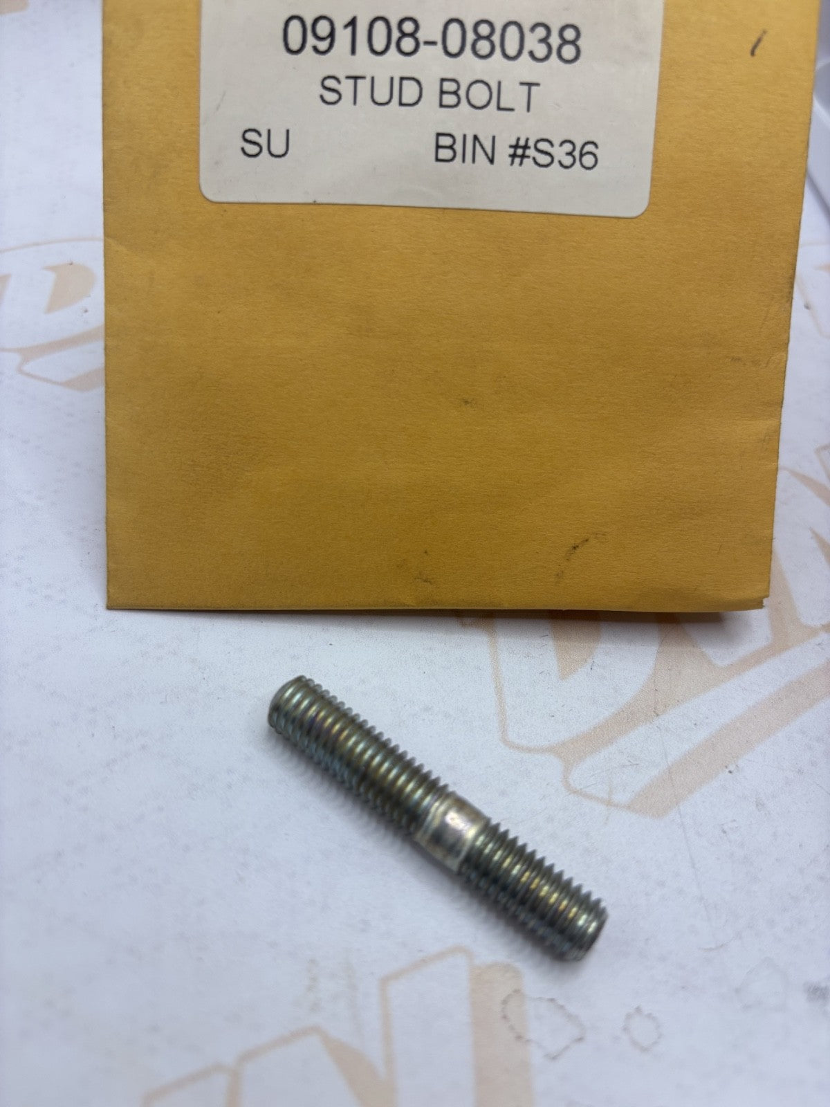NOS Genuine Suzuki Stud Bolt 09108-08038