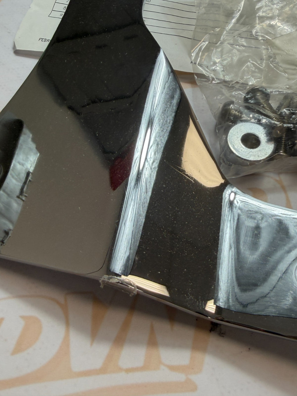 GENUINE Yamaha NOS STR-5EL41-10-00 BACKREST SIDEARMS