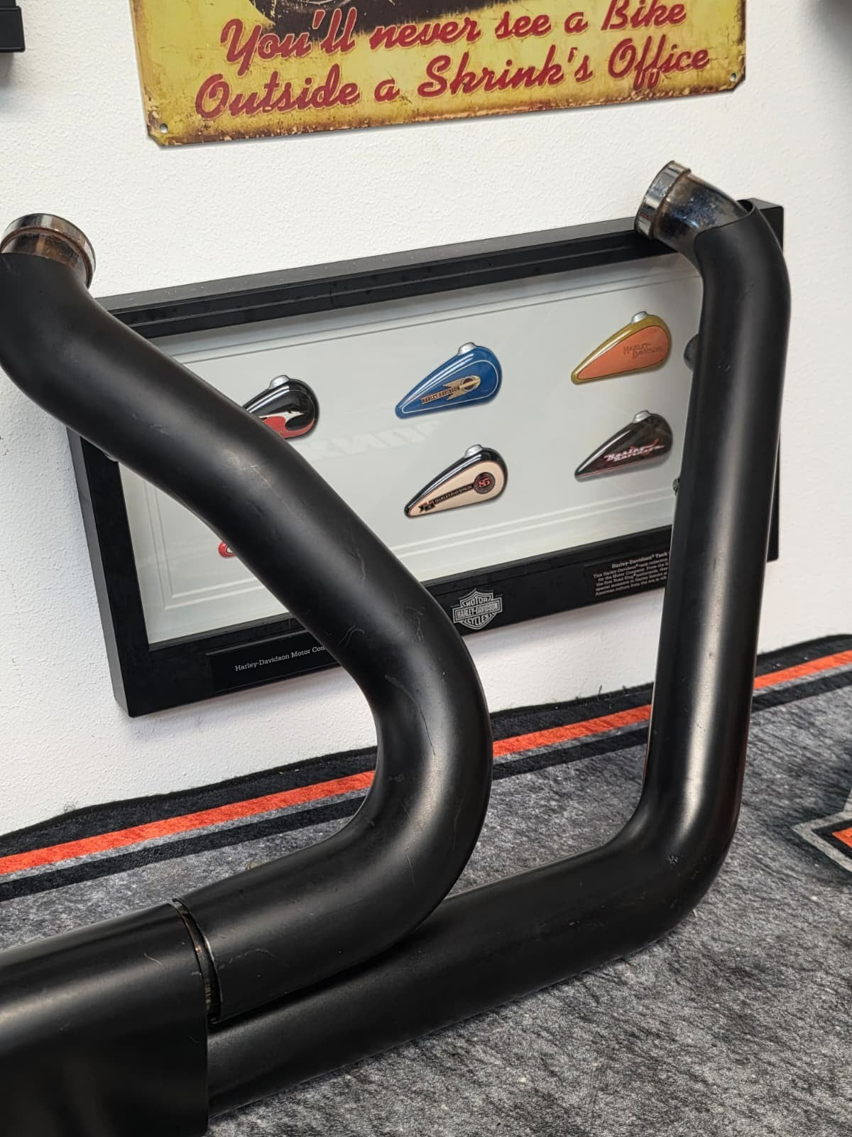 BASSANI EXAUST SYSTEM FOR HARLEY DAVISON ROKER 08-11