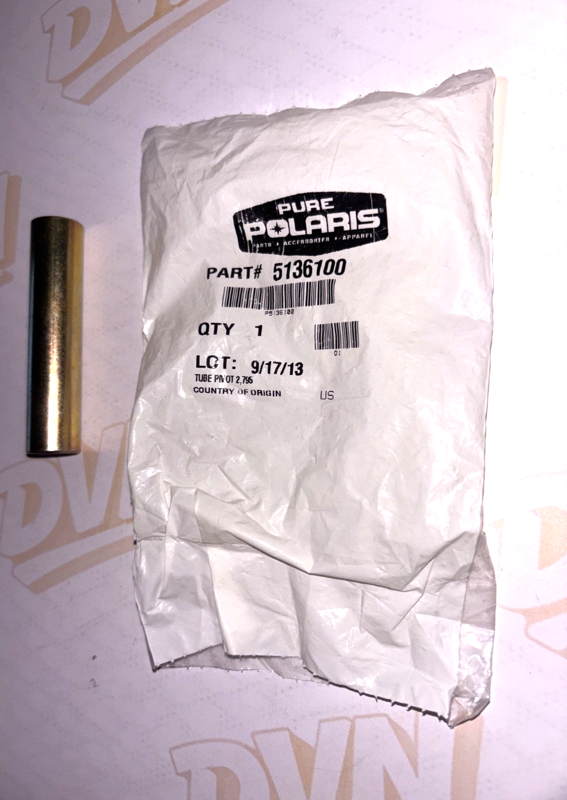 Genuine Polaris OEM Pivot Tube # 5136100