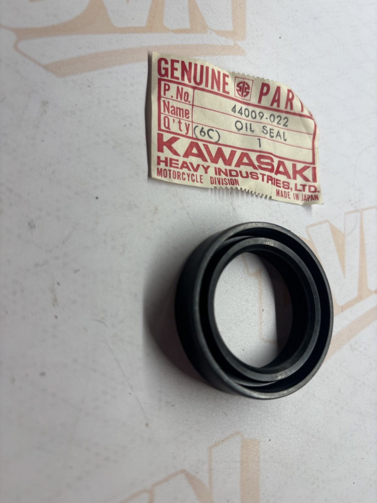 Kawasaki NOS 44009-022 Fork Oil Seal KZ KZ440 KZ400 LTD