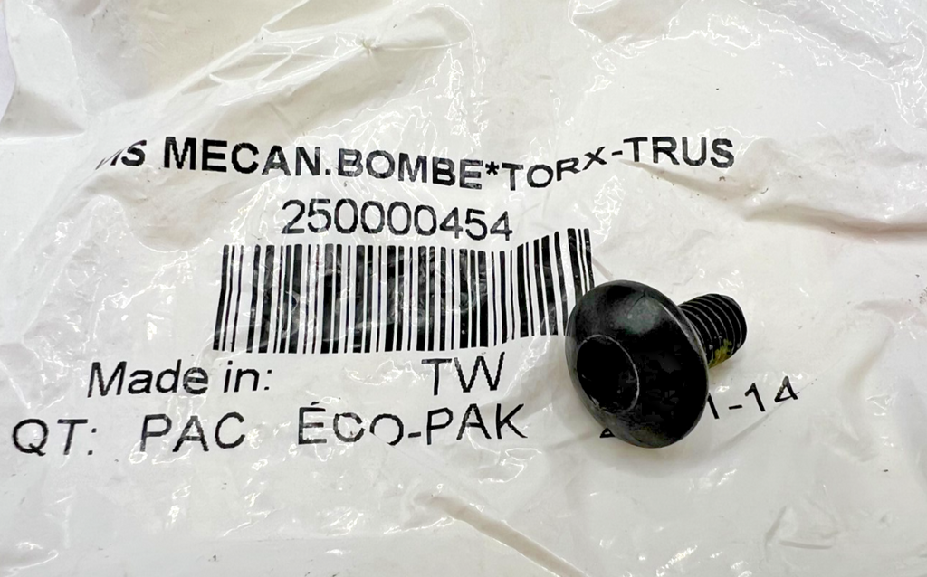 Can-Am Genuine Torx Screw M6 X 12 - 250000454