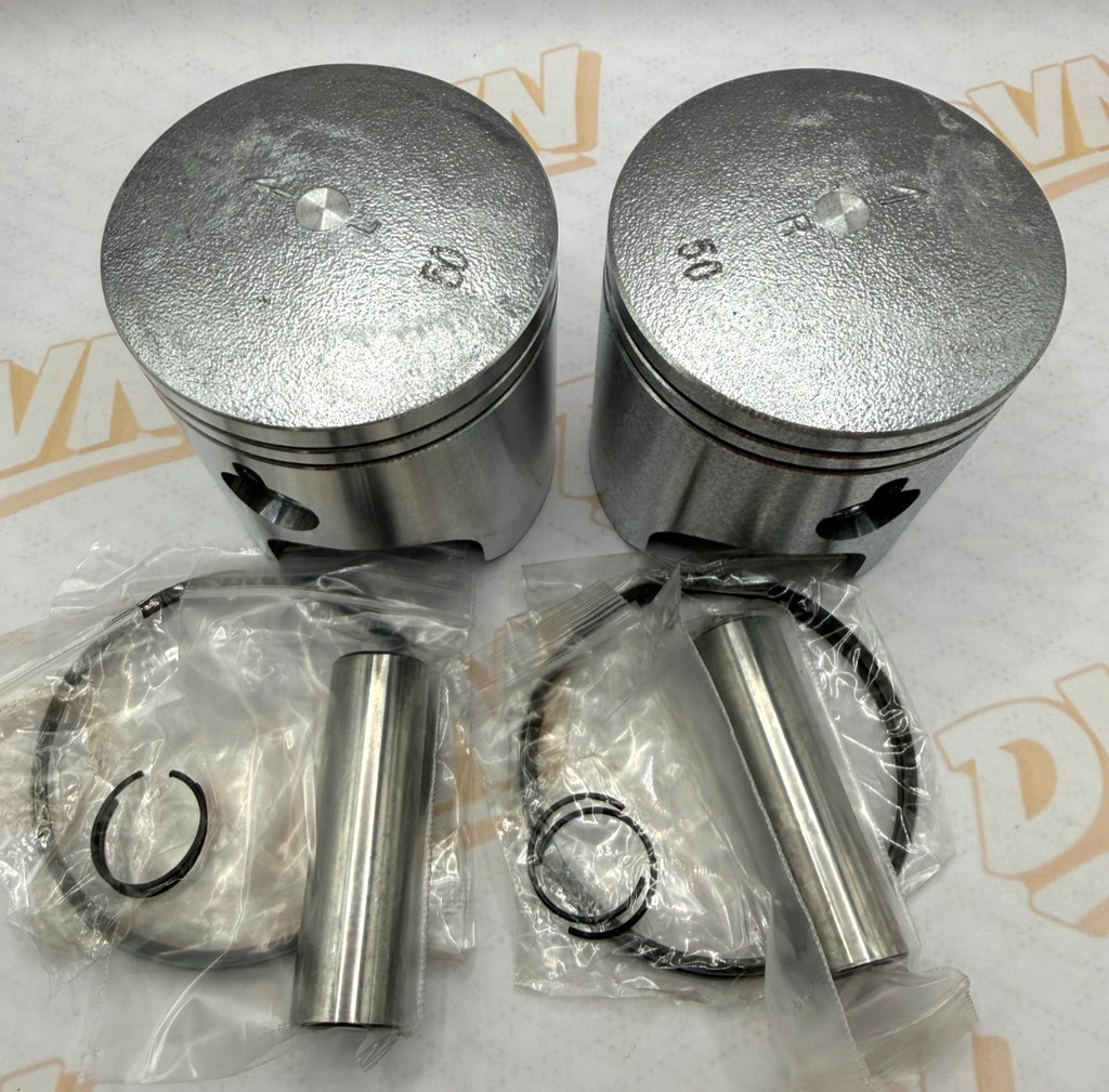 Suzuki 1969- 1975 GT500 T500 70.50MM 0.50MM OVERSIZE PISTON AND RING SET