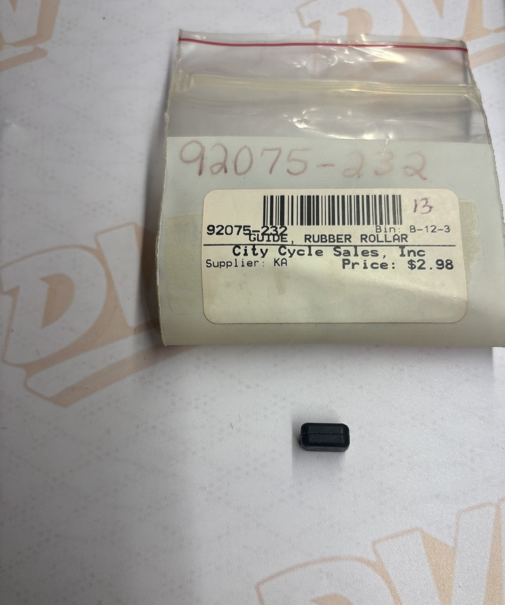 NOS OEM Kawasaki 92075-232 KZ650 KZ1000 KZ1300 ZN1300 Roller Guide Rubber