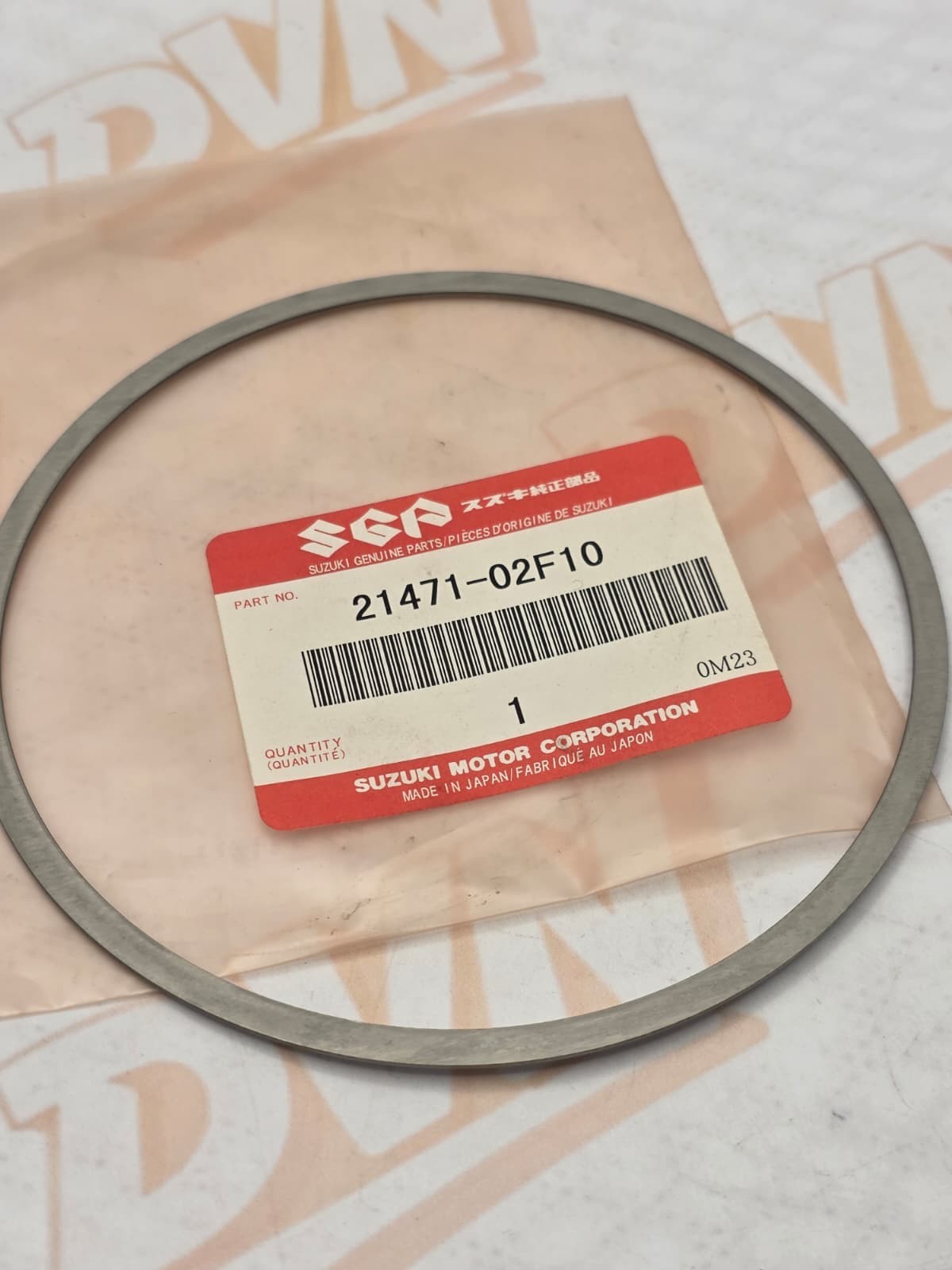 Suzuki OEM Part 21471-02F10 SEAT, WAVE WASHER