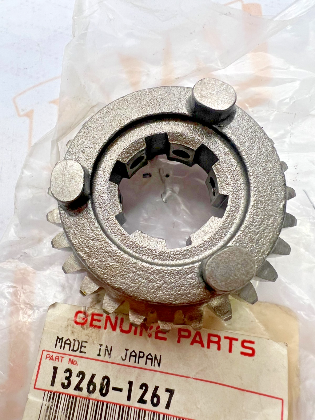 KAWASAKI NOS OEM GEAR,OUTPUT 5TH,27T 13260-1267