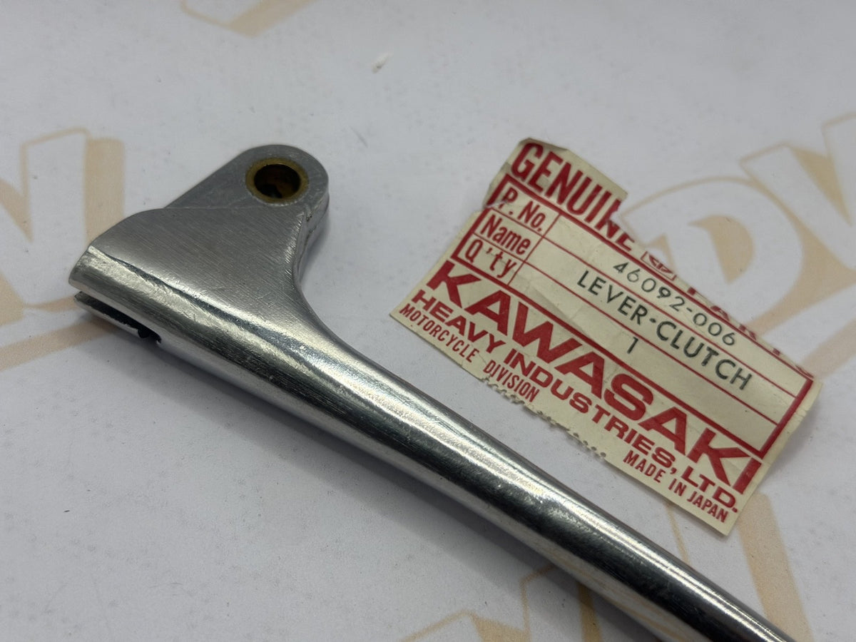 1 NOS Kawasaki Clutch Lever W1 650 W1SS W2SS W2TT A1 A1SS A7 A7SS OEM 46092-006