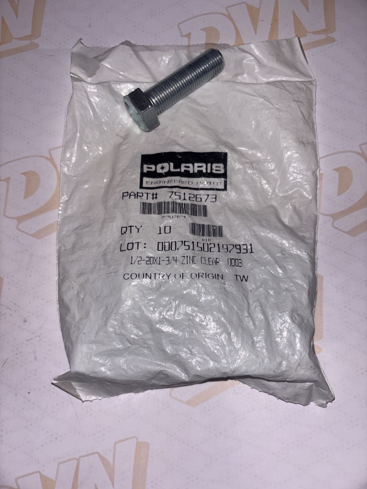 NOS 7512673 Polaris Scrambler Sport Trailblazer Boss 1/2" Rear Wheel Stud