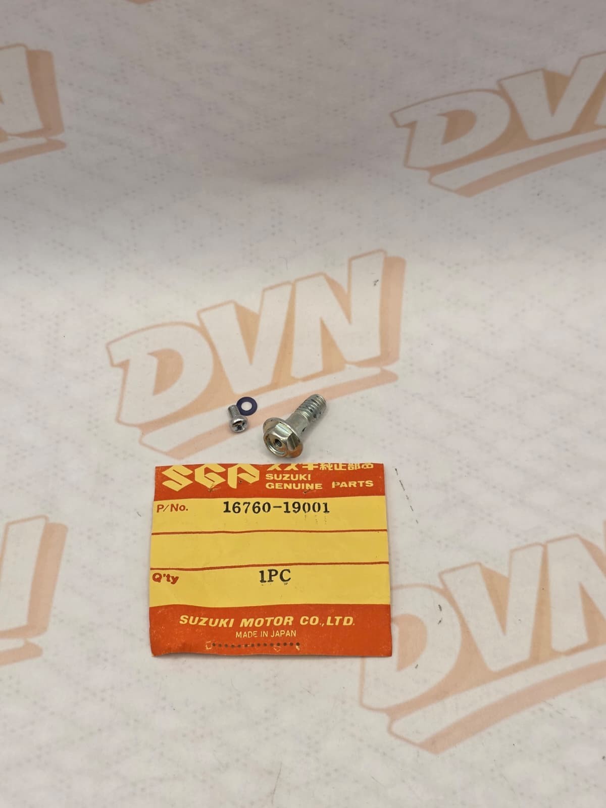 NOS OEM Suzuki Oil Pump Union Bolt Assembly 1969-1973 AS50 RV125 16760-19001
