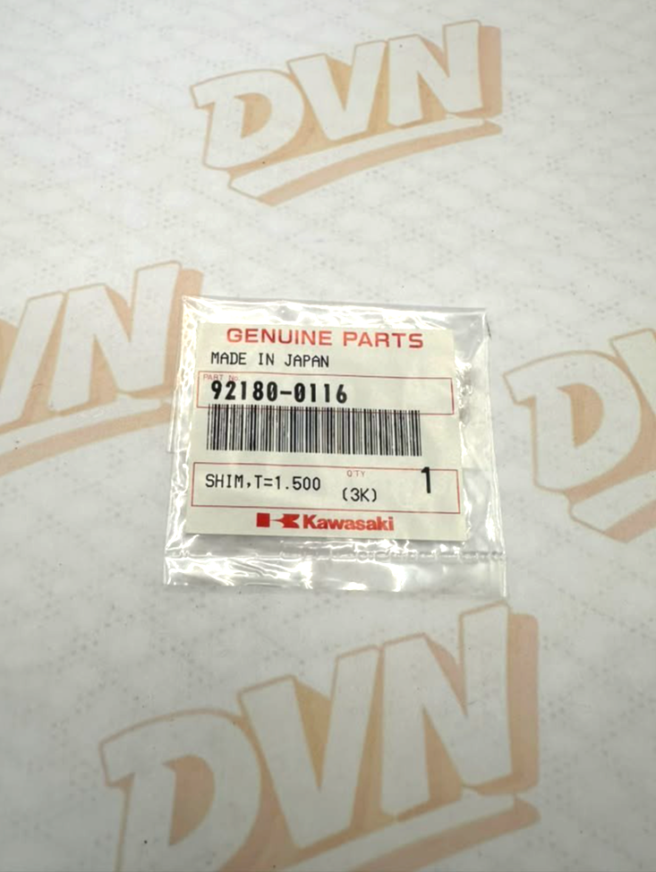 KAWASAKI  SHIM,T=1.500 92180-0116