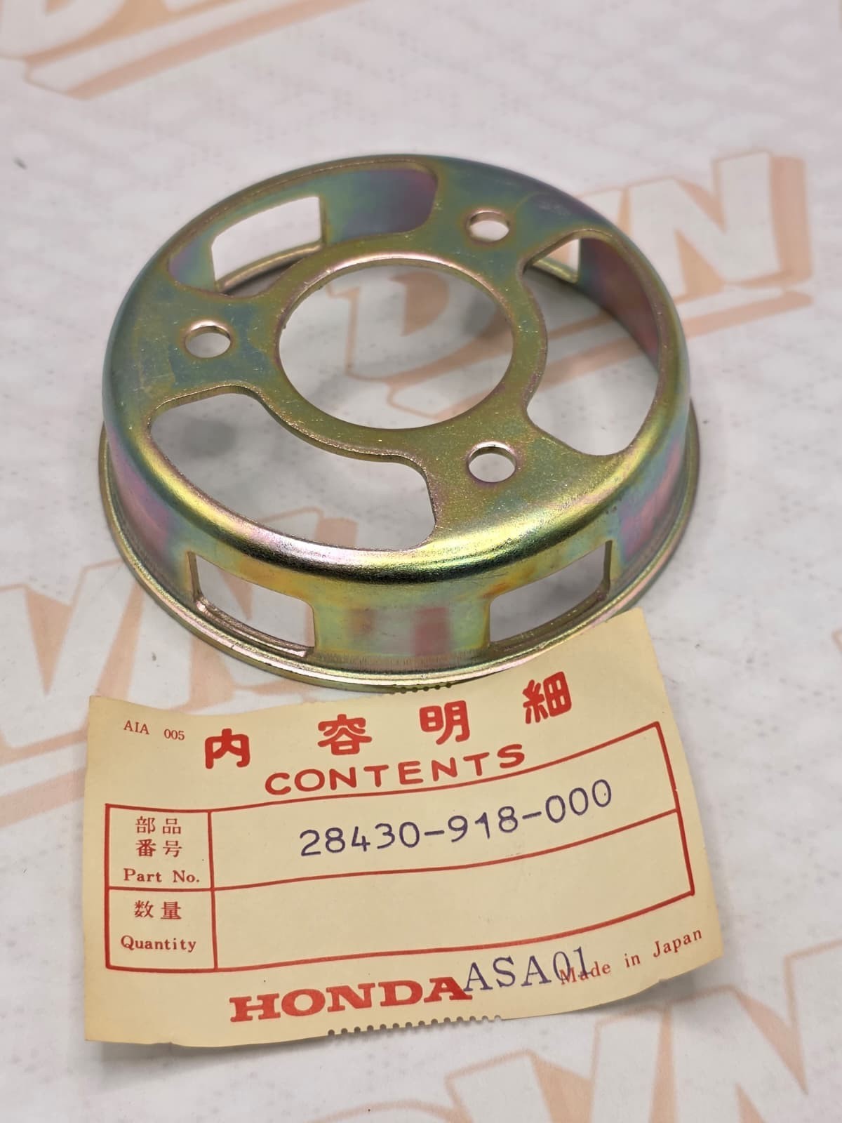 New Genuine Honda 28430-918-000 Pulley, Starter