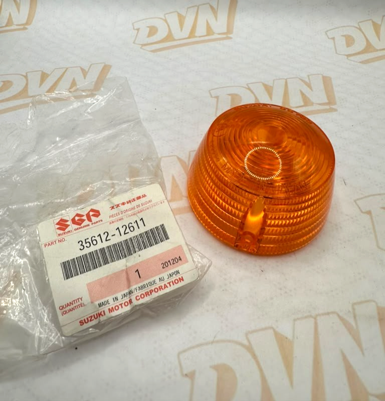 Suzuki OEM (73-77) TS125 TC125 TC185 GT185 Turn Signal Lens 35612-12611